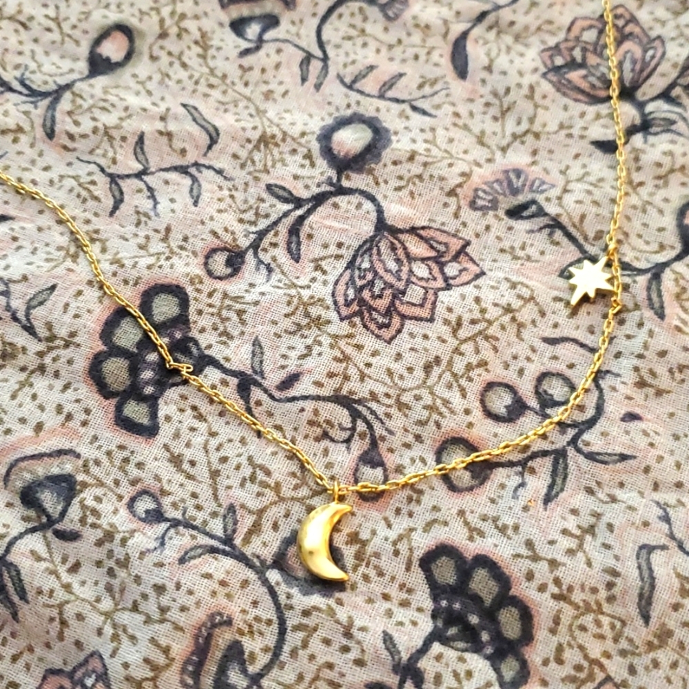 NWT madewell celestial necklace